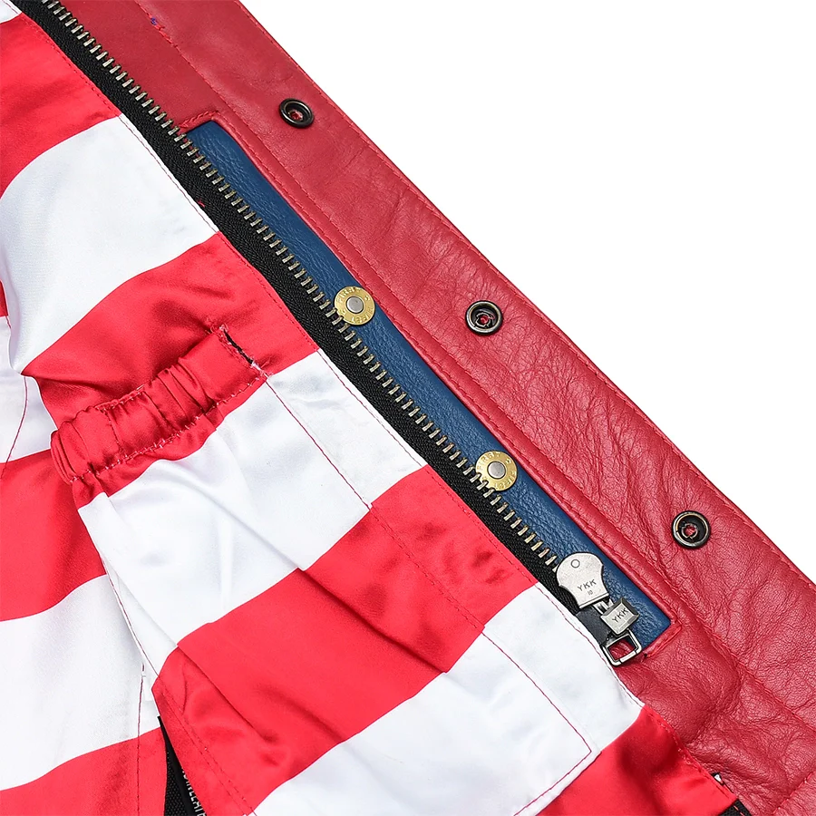 Freedom Belle Women's Motorcycle Leather Vest - Image 7