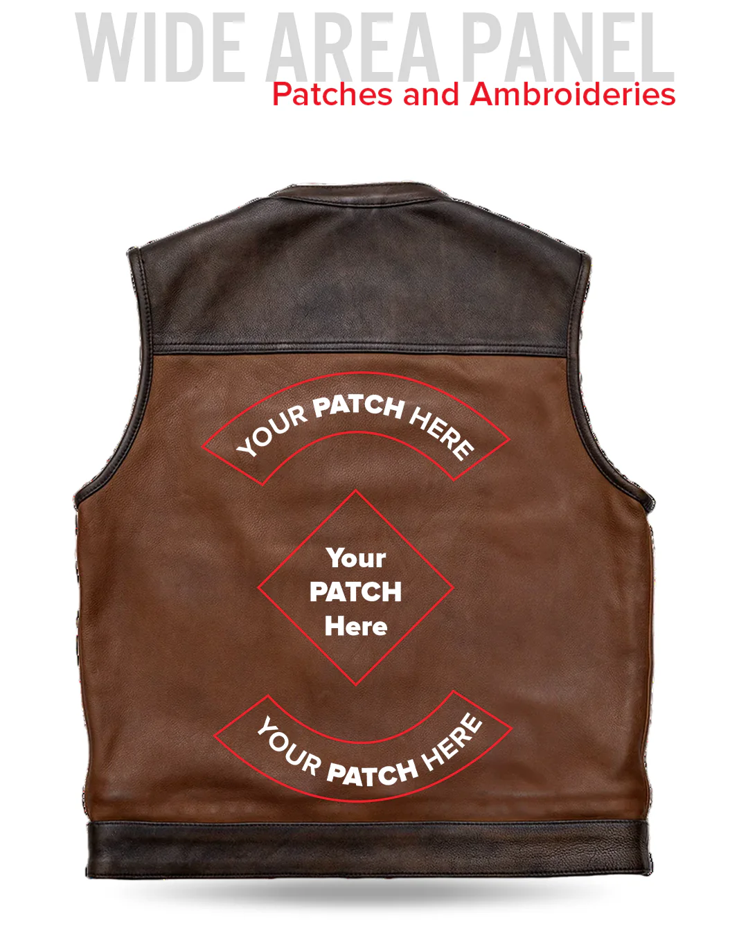 Gunner Men's Leather Motorcycle Vest (Limited Edition) - Image 7