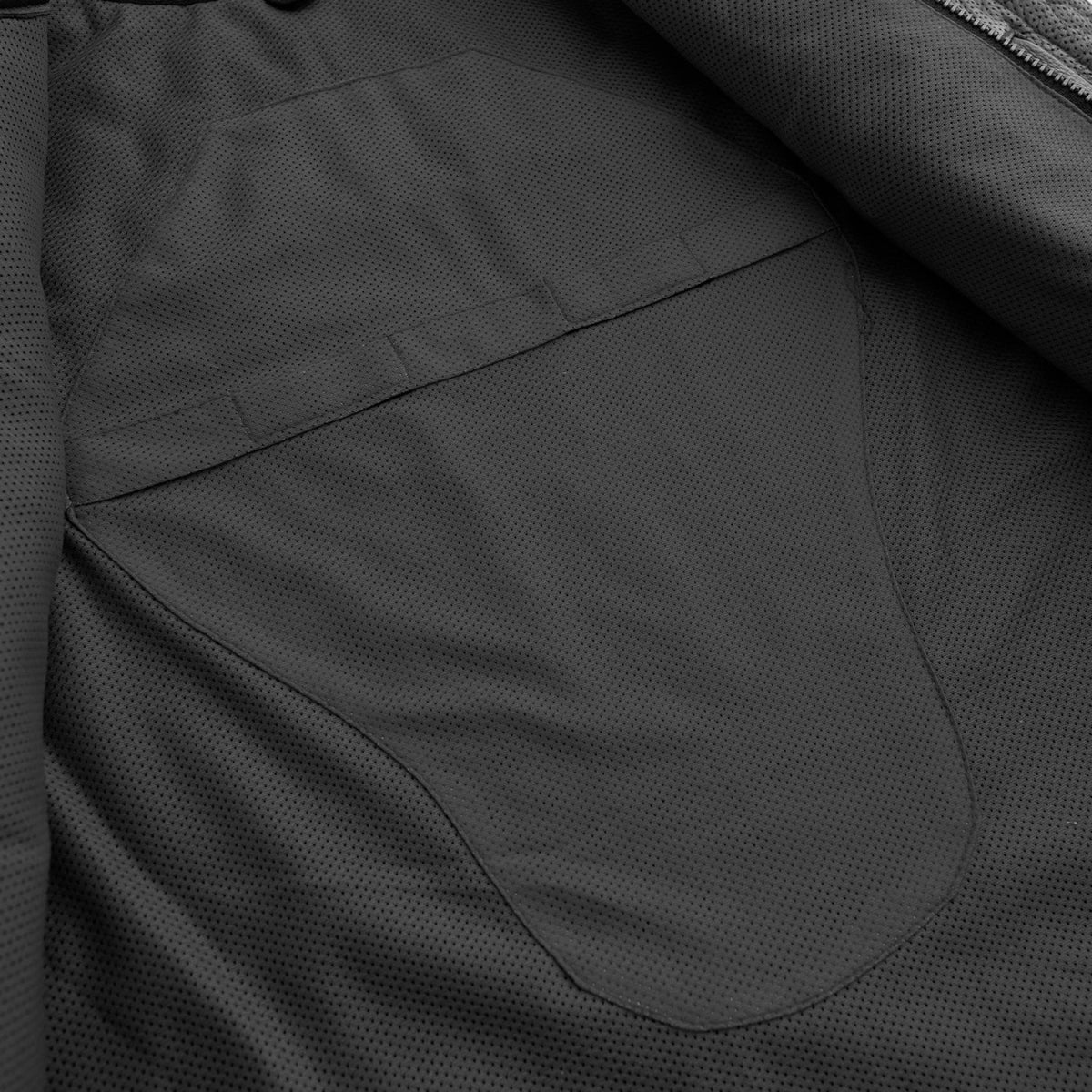 Hornet Perforated Men's Club Style Leather Vest - Image 10