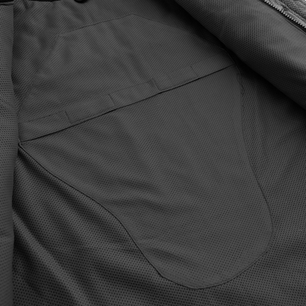 Hornet Perforated Men's Club Style Leather Vest - Image 5