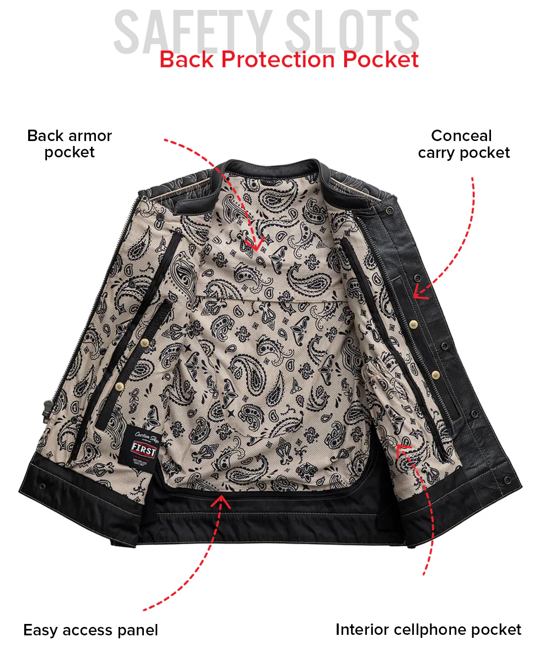 Inferno Rogue Men's Leather Vest (Limited Edition) - Image 12