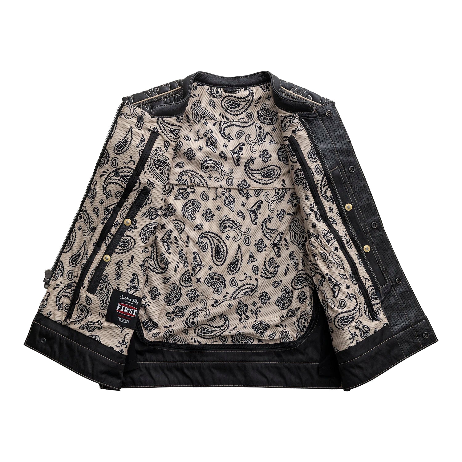 Inferno Rogue Men's Leather Vest (Limited Edition) - Image 3