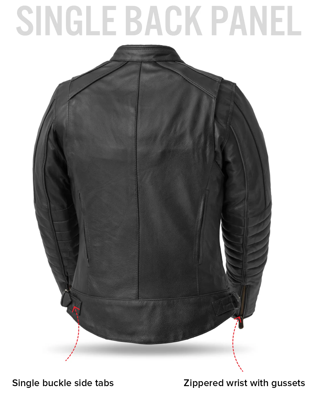 Jada - Women's Motorcycle Leather Jacket - Image 7