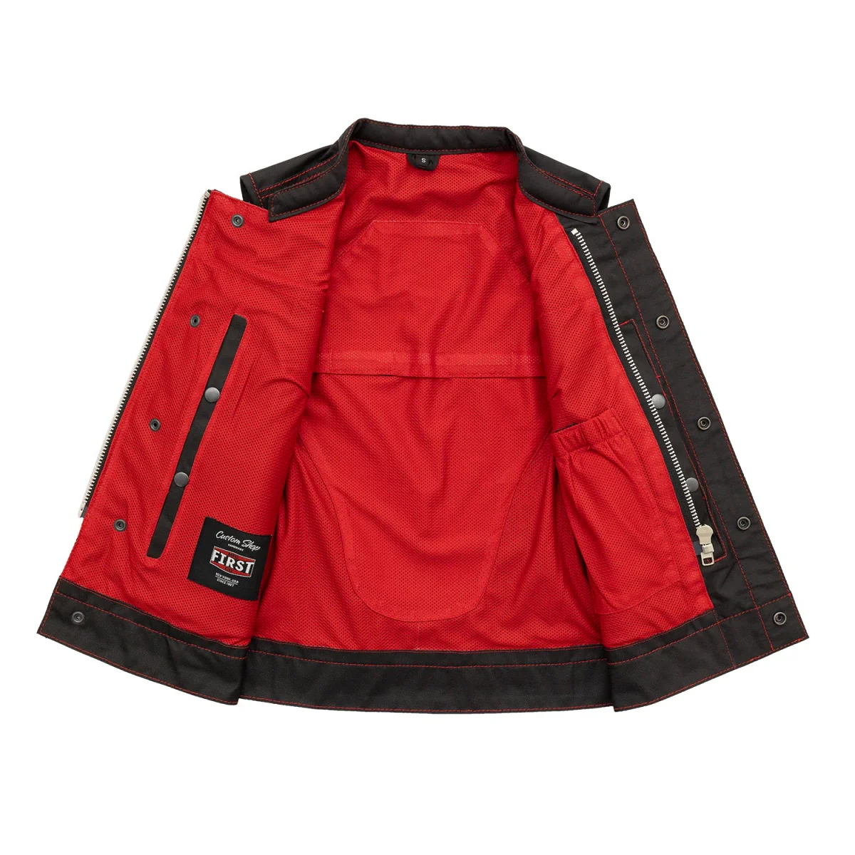 Jessica Moto Mesh Women's Motorcycle Vest - Image 11