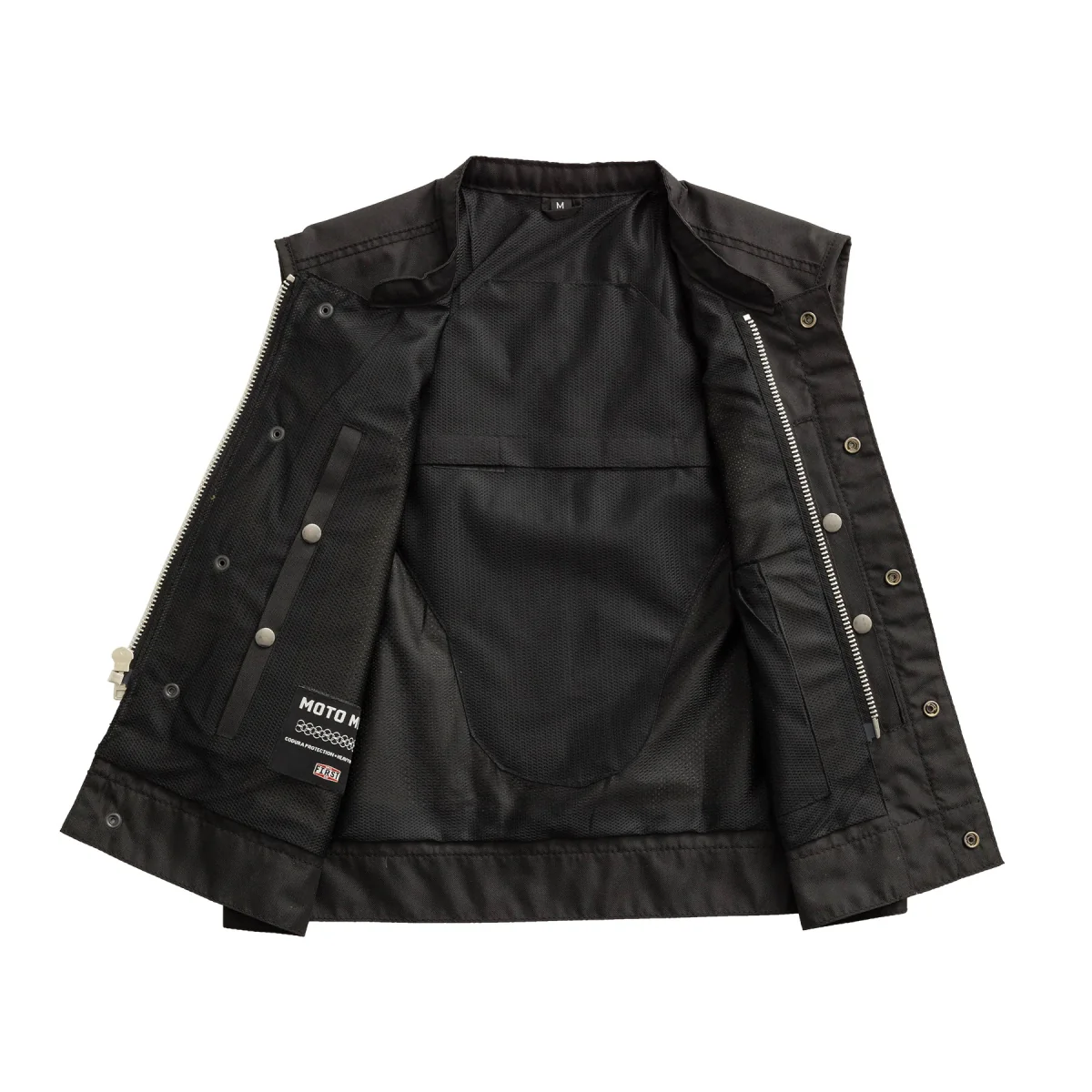 Lowrider Moto Mesh Men's Motorcycle Vest - Image 19