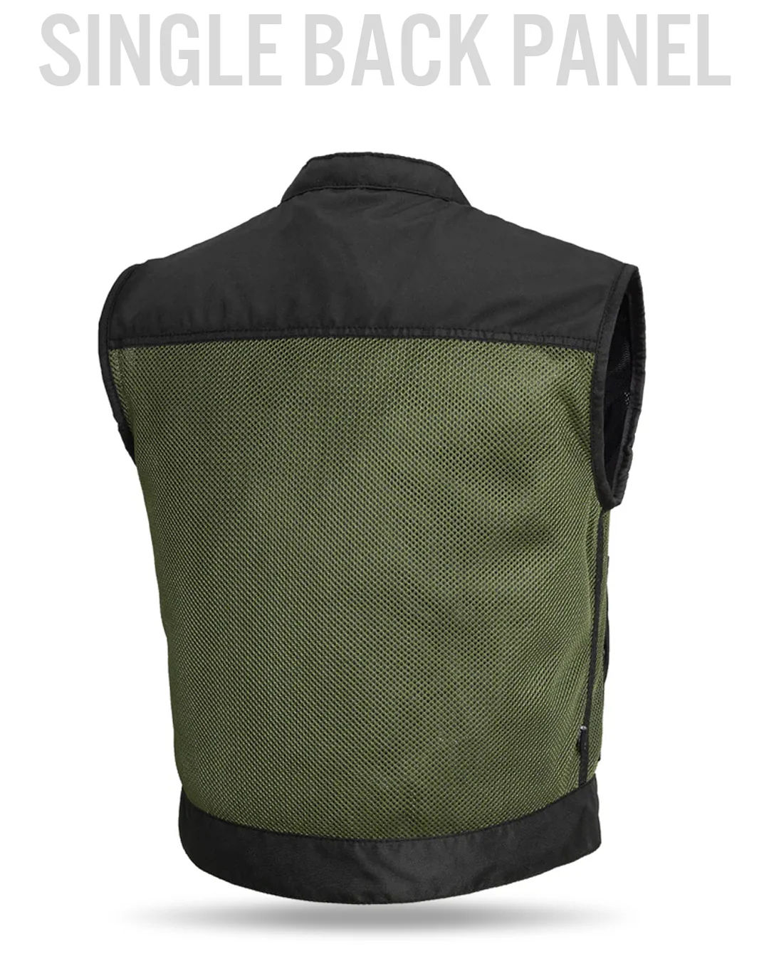 Lowrider Moto Mesh Men's Motorcycle Vest - Image 35