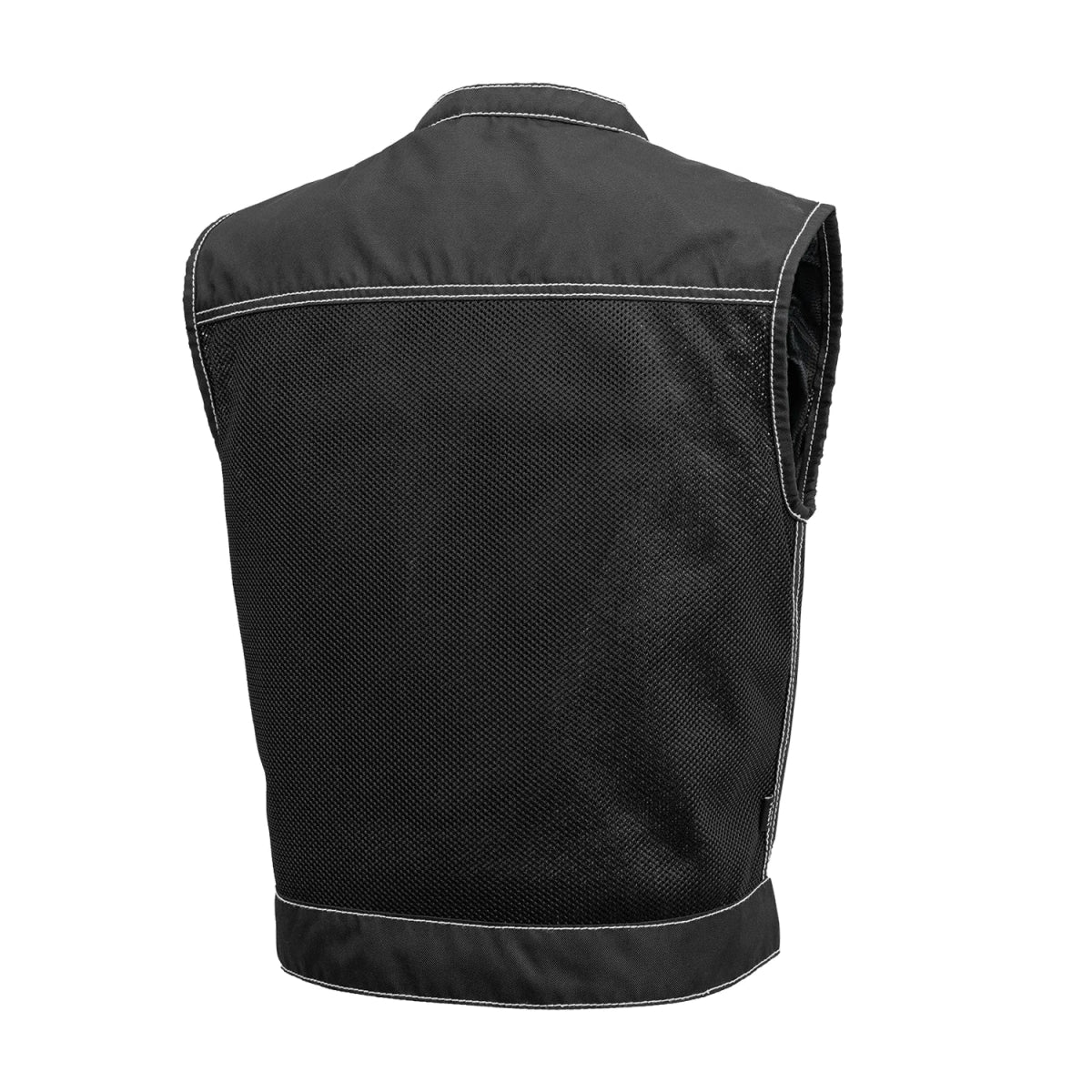 Lowrider Moto Mesh Men's Motorcycle Vest - Image 6