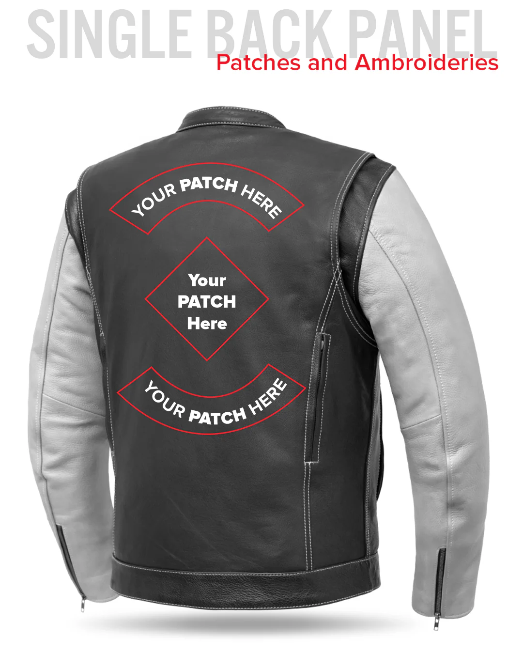 Vincent Men's Cafe Style Leather Jacket - Image 19