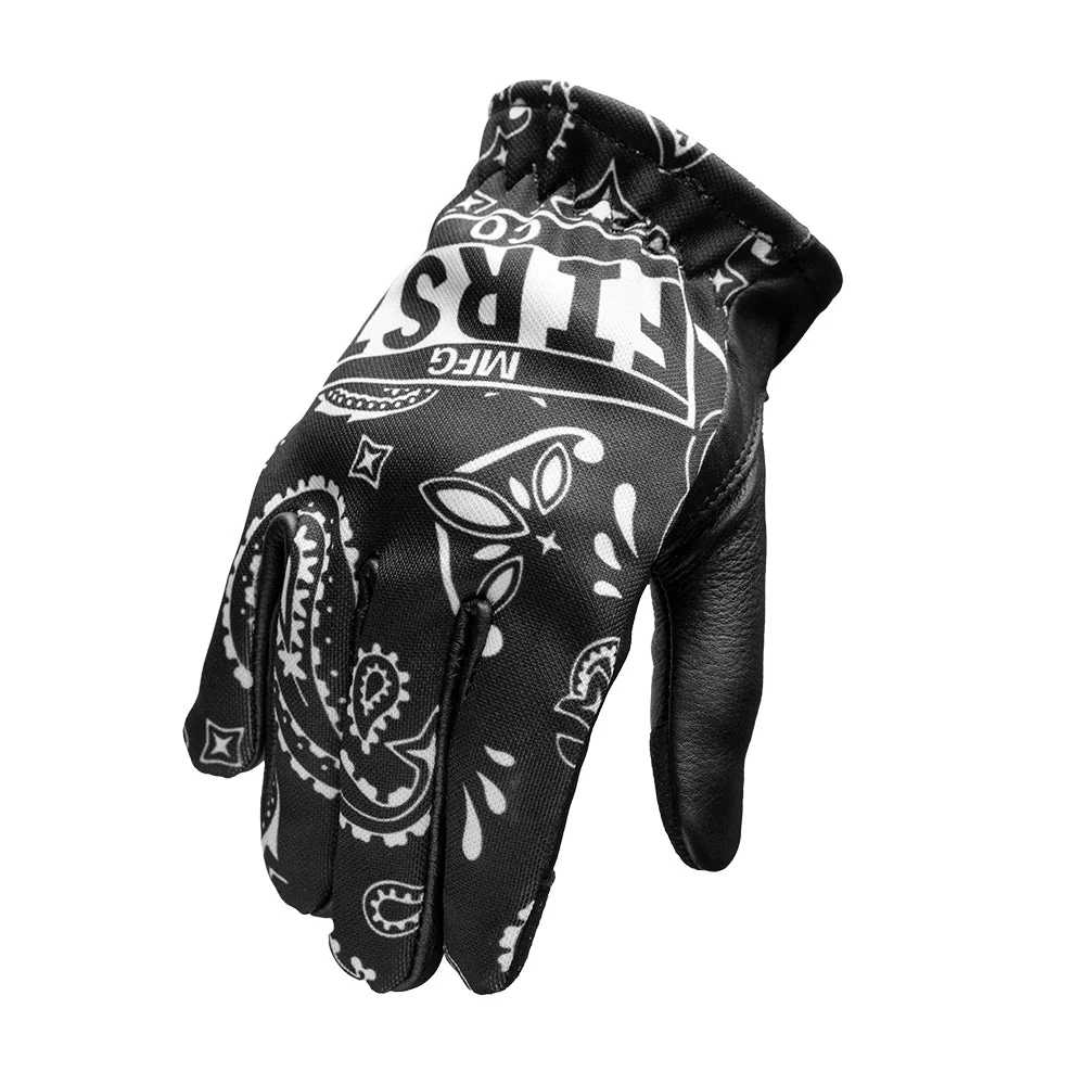 Clutch Men's Motorcycle Leather Gloves - Image 4