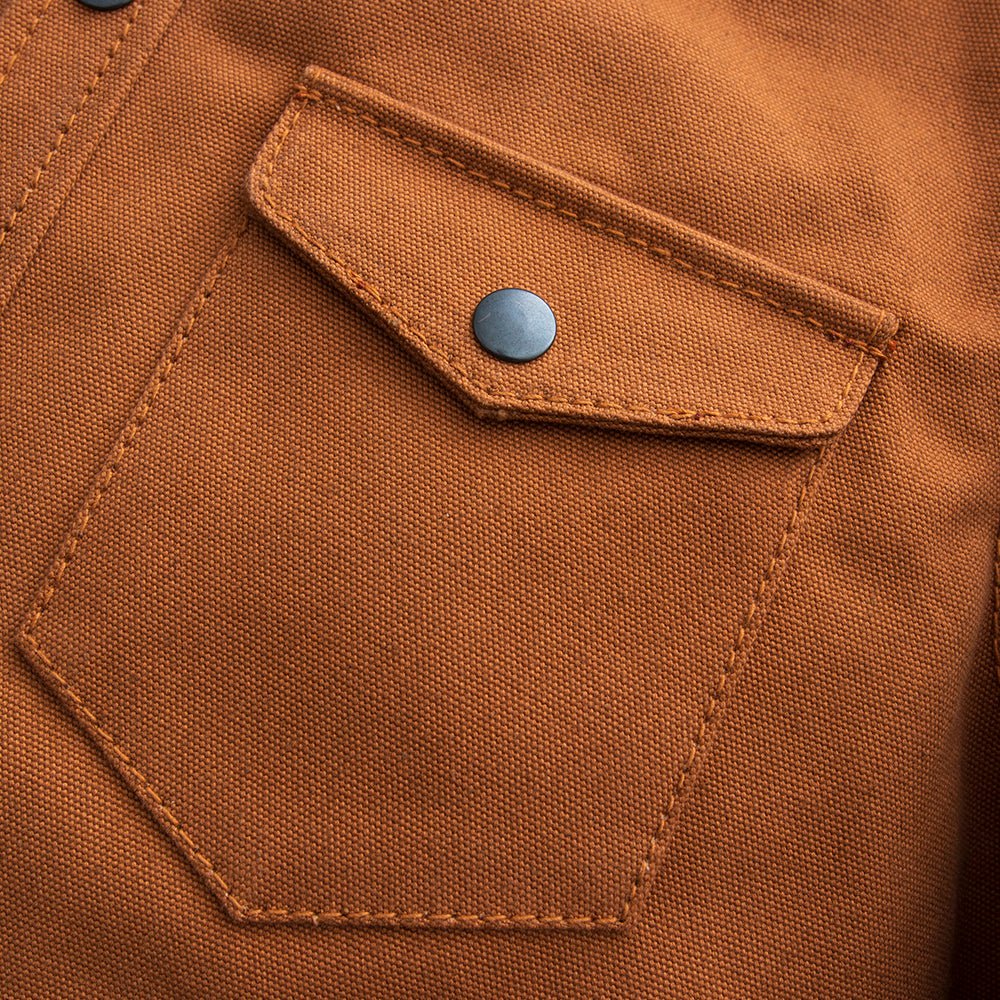 Brawn Men's Motorcycle Canvas Shirt - Image 5