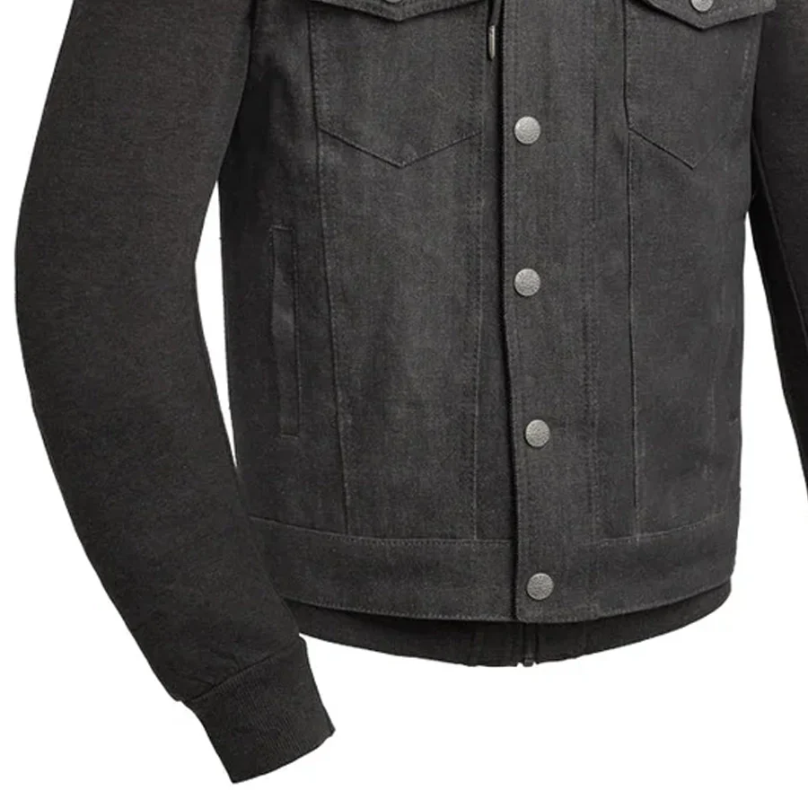 Rook - Men's Motorcycle Denim Vest - Image 10