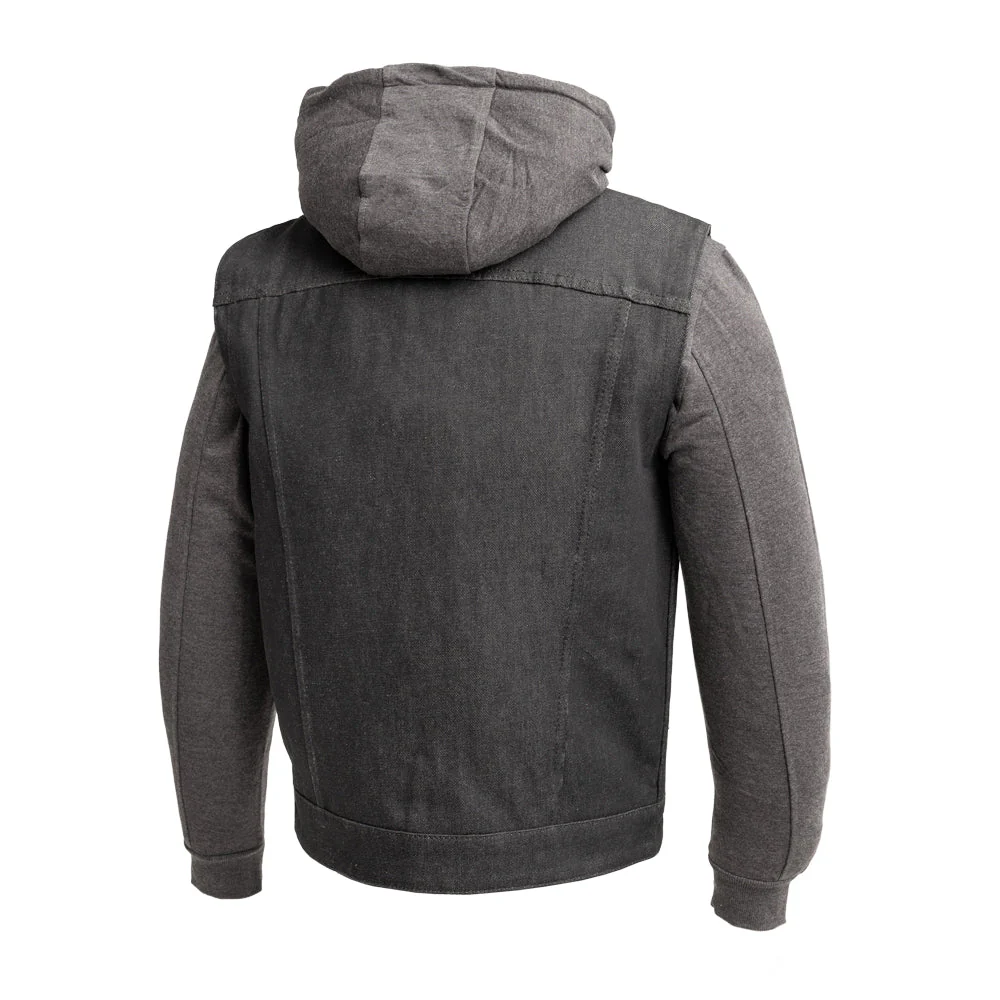 Rook - Men's Motorcycle Denim Vest - Image 3