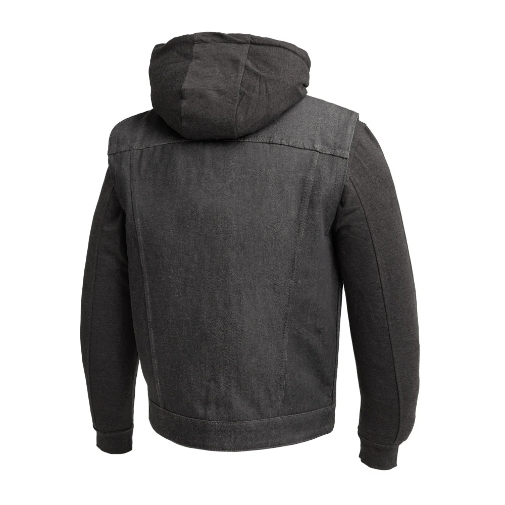 Rook - Men's Motorcycle Denim Vest - Image 6