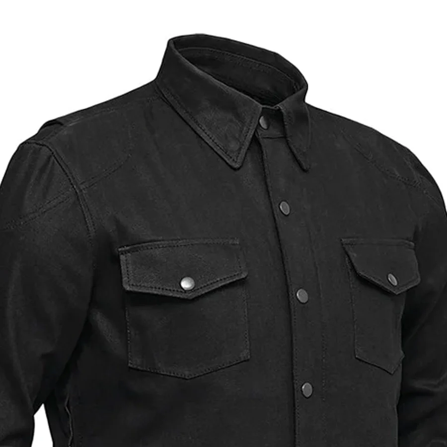 Equalizer Men's Motorcycle Denim Shirt - Image 4