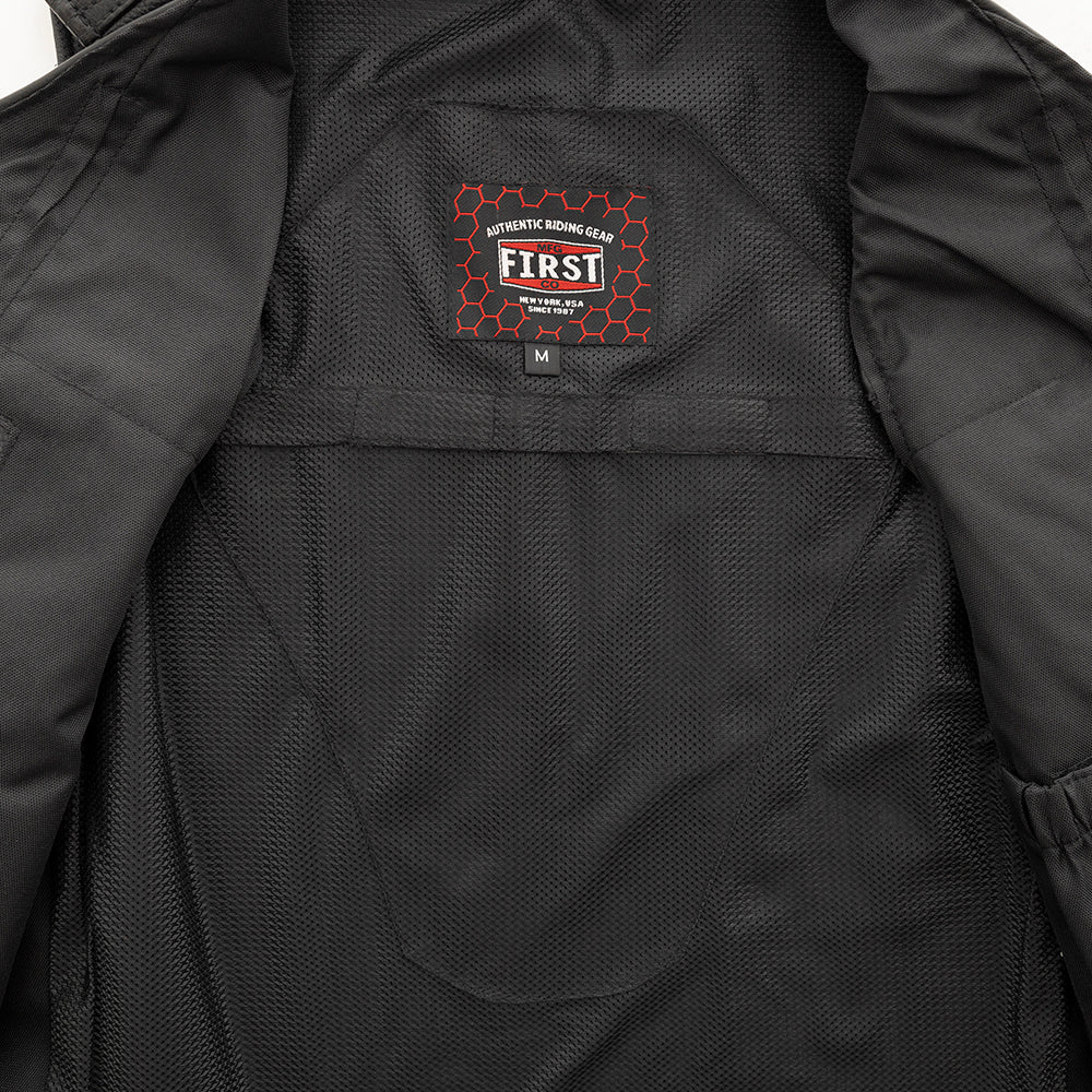 Badlands Men's Motorcycle Leather Vest - Image 6