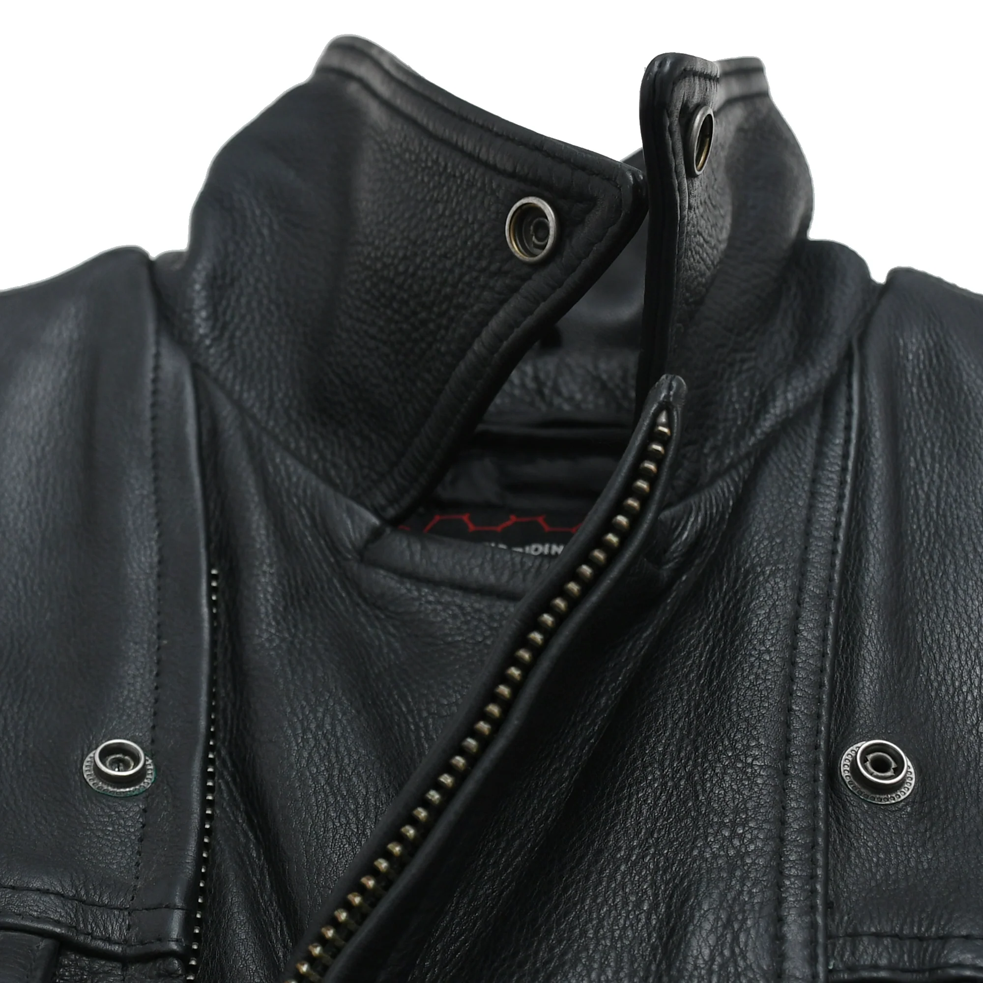 Mastermind Men's Motorcycle Leather Jacket - Image 8
