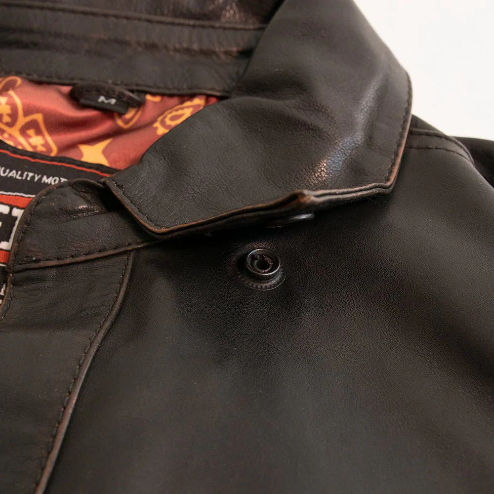 Maduro - Men's Motorcycle Leather Shirt - Image 4