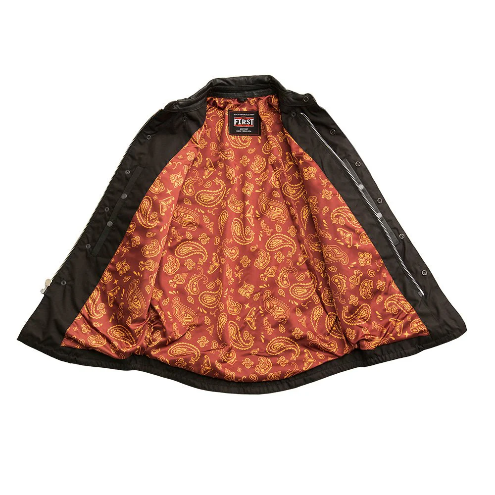 Maduro - Men's Motorcycle Leather Shirt - Image 6