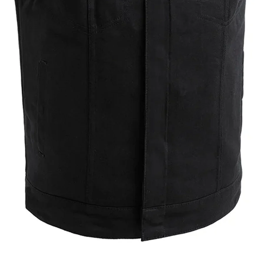 No Limit - Men's Motorcycle Twill Vest - Image 5