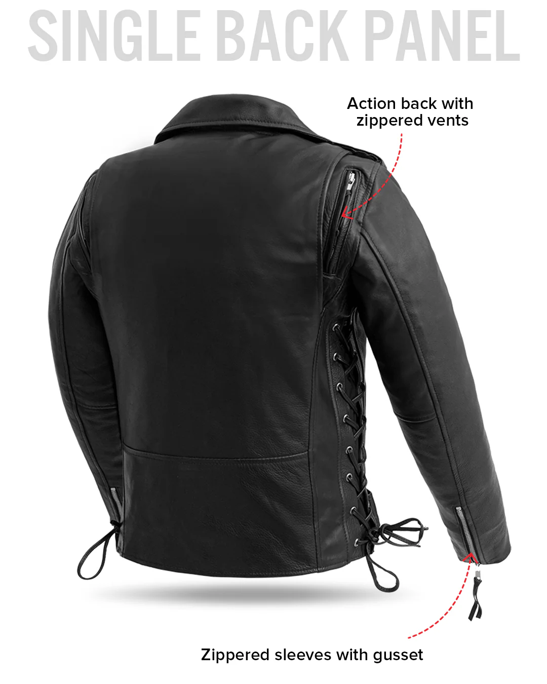 Popstar Women's Motorcycle Leather Jacket - Image 14
