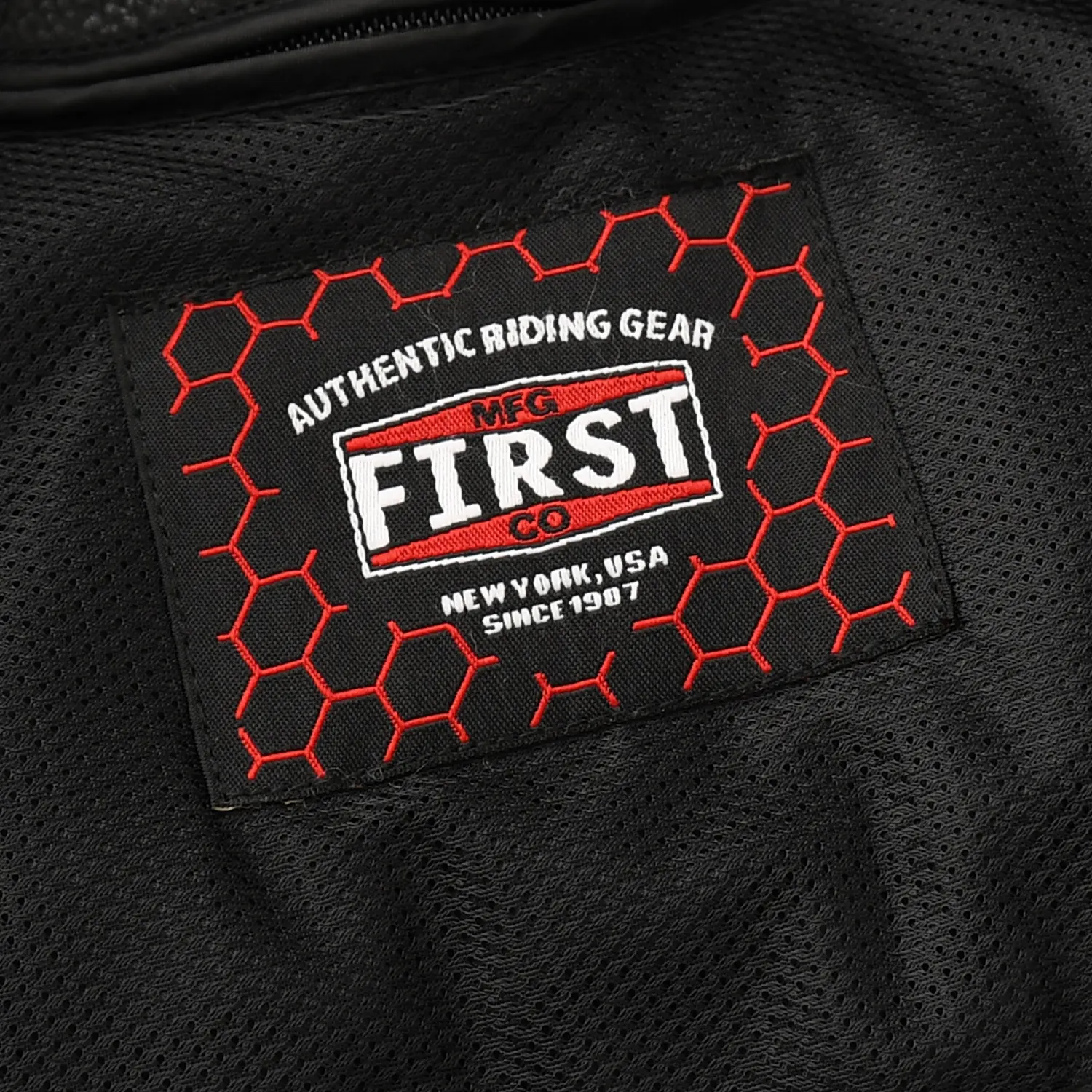 Nightstrike Men’s Motorcycle Leather Jacket - Image 12