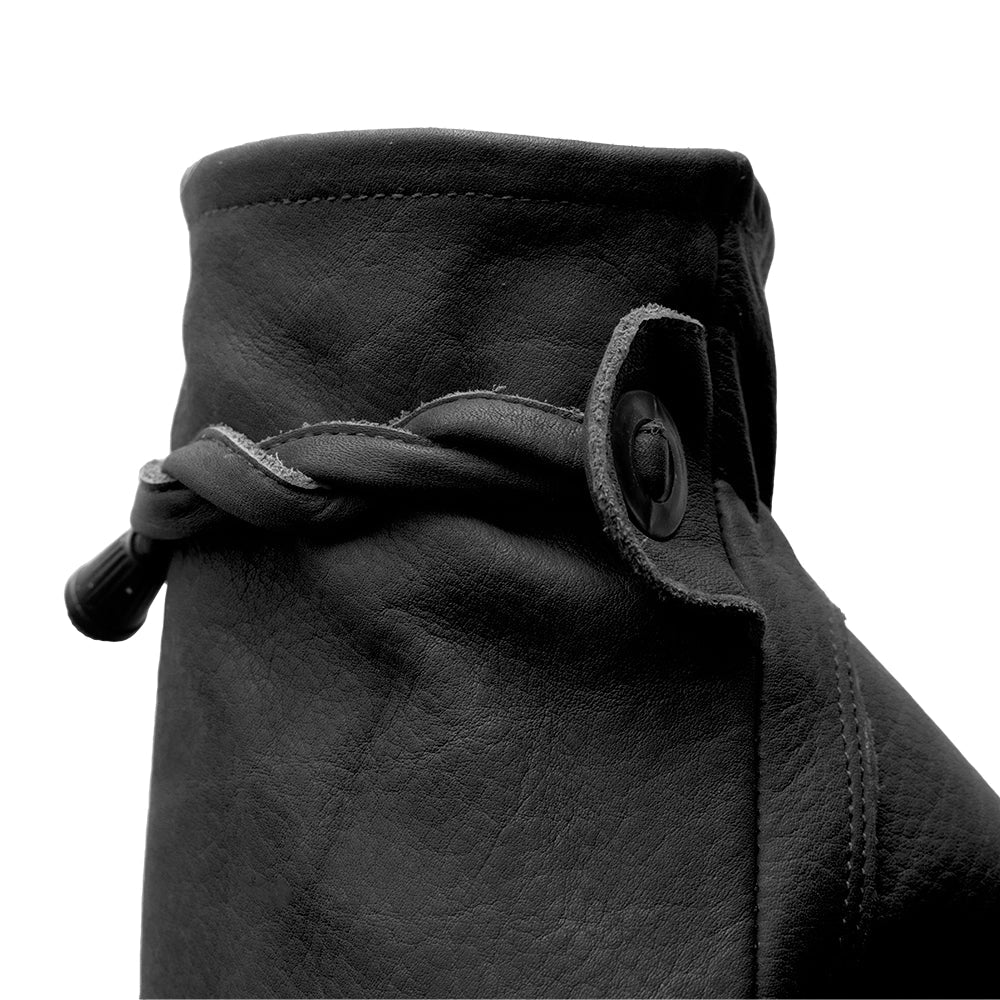 Ranch Men's Motorcycle Leather Gloves - Image 3