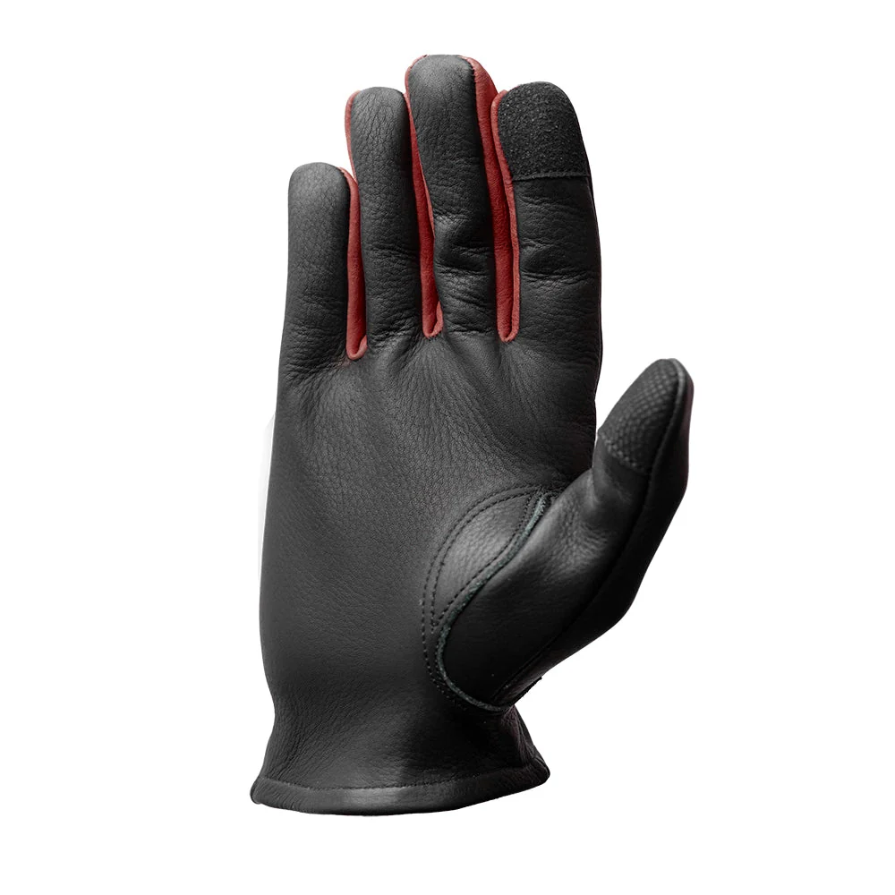 Roper Men's Motorcycle Leather Gloves - Image 4