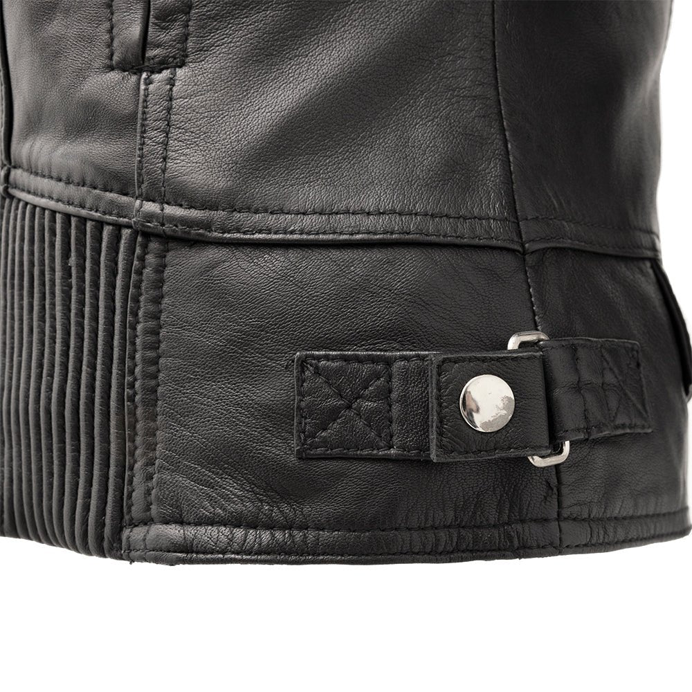 Tantrum - Women's Motorcycle Leather Jacket - Image 4