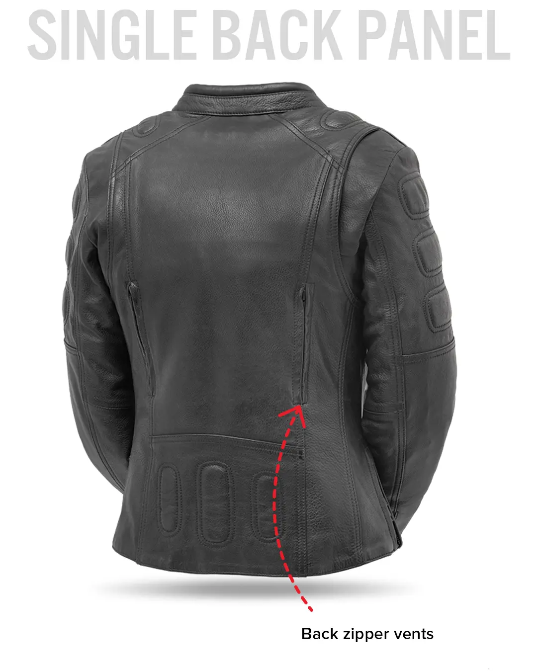 Targa - Women's Motorcycle Leather Jacket - Image 8