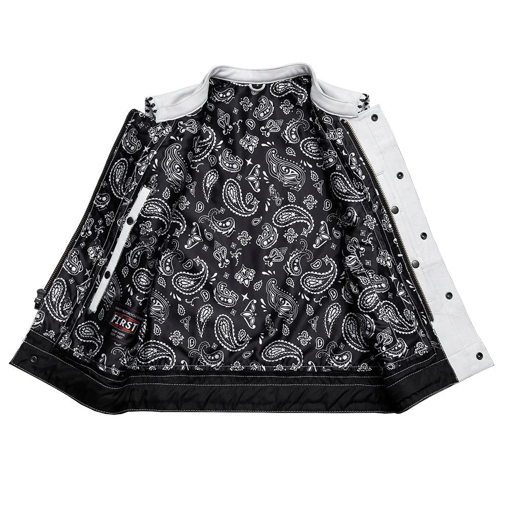 Bishop - Men's Leather Motorcycle Vest - Limited Edition - Image 3