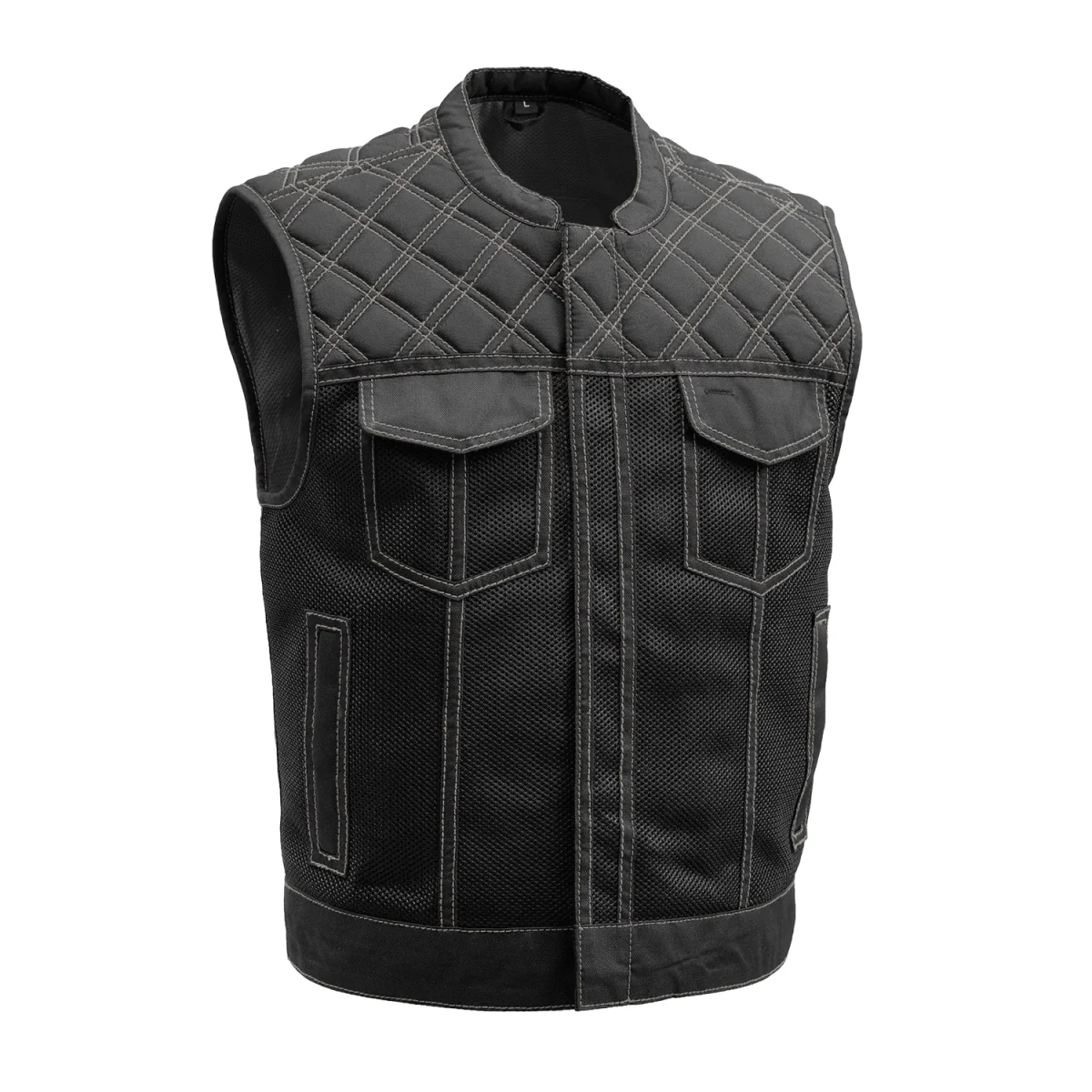 Upside Moto Mesh Men's Motorcycle Vest - Image 11