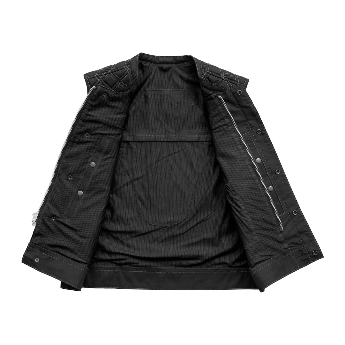 Upside Moto Mesh Men's Motorcycle Vest - Image 13