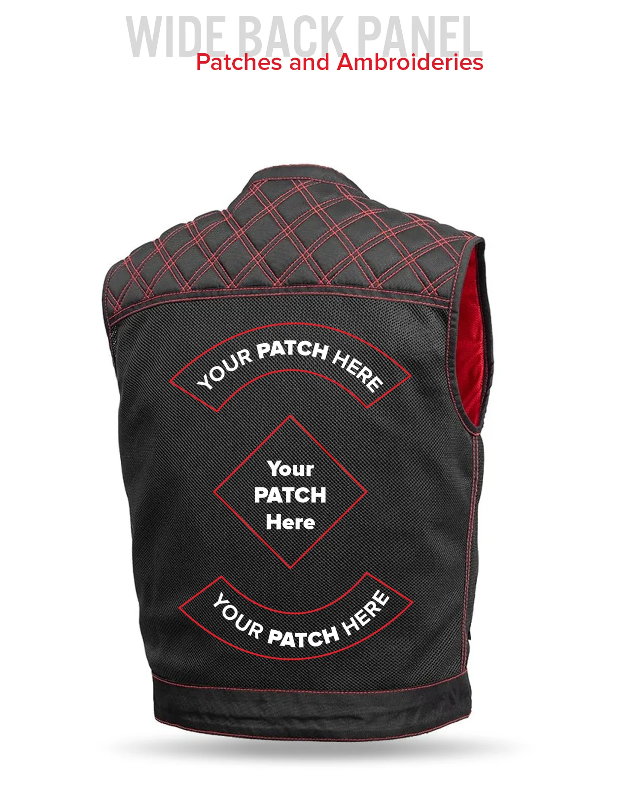 Upside Moto Mesh Men's Motorcycle Vest - Image 15