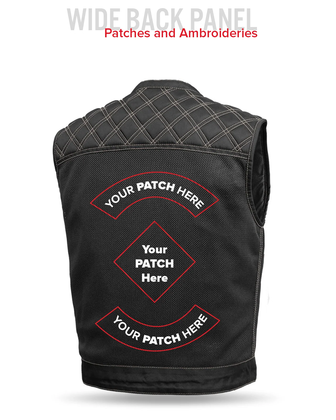 Upside Moto Mesh Men's Motorcycle Vest - Image 20