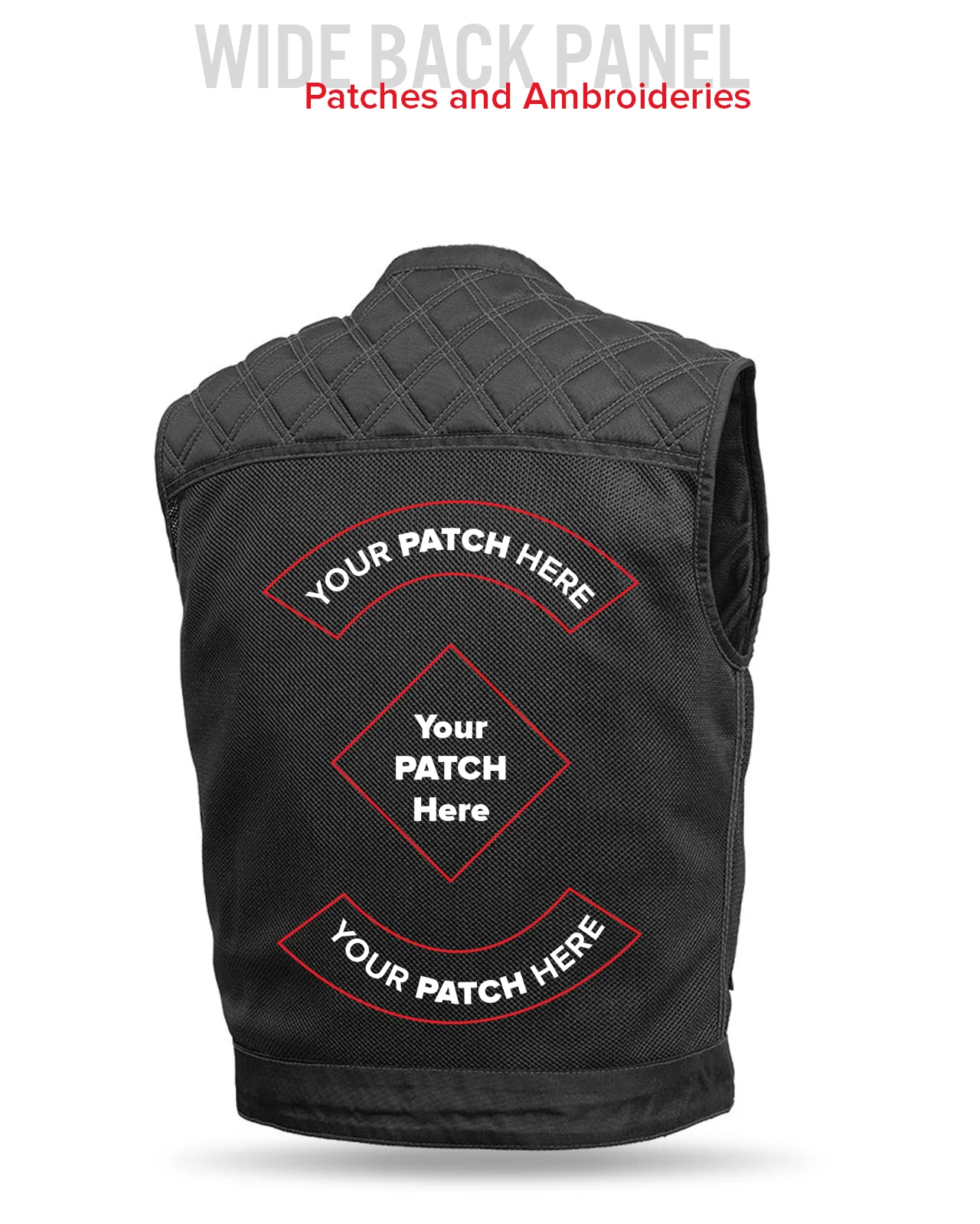 Upside Moto Mesh Men's Motorcycle Vest - Image 22