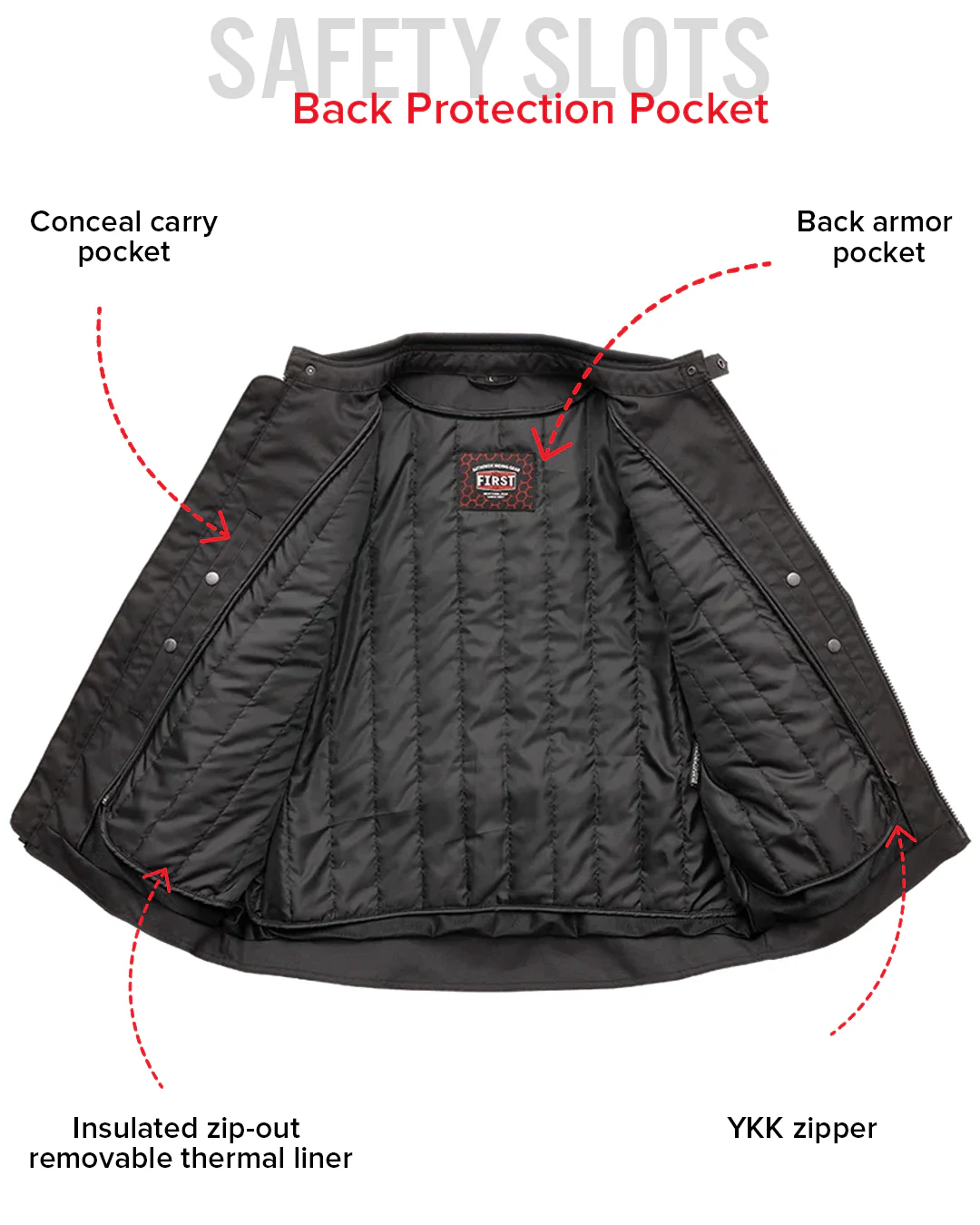 Venture Men's Cordura Textile Jacket - Image 8