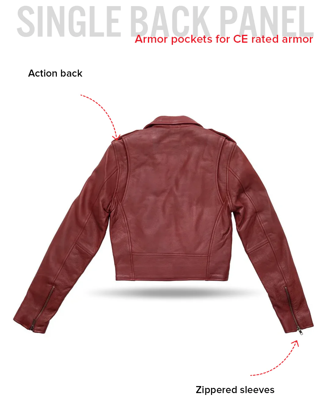 Katy - Women's Leather Jacket - BHBR - Image 9