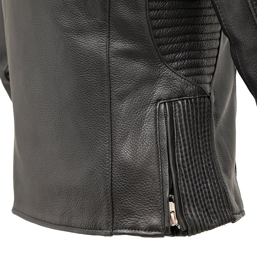 Cyclone - Women's Motorcycle Leather Jacket - Image 6