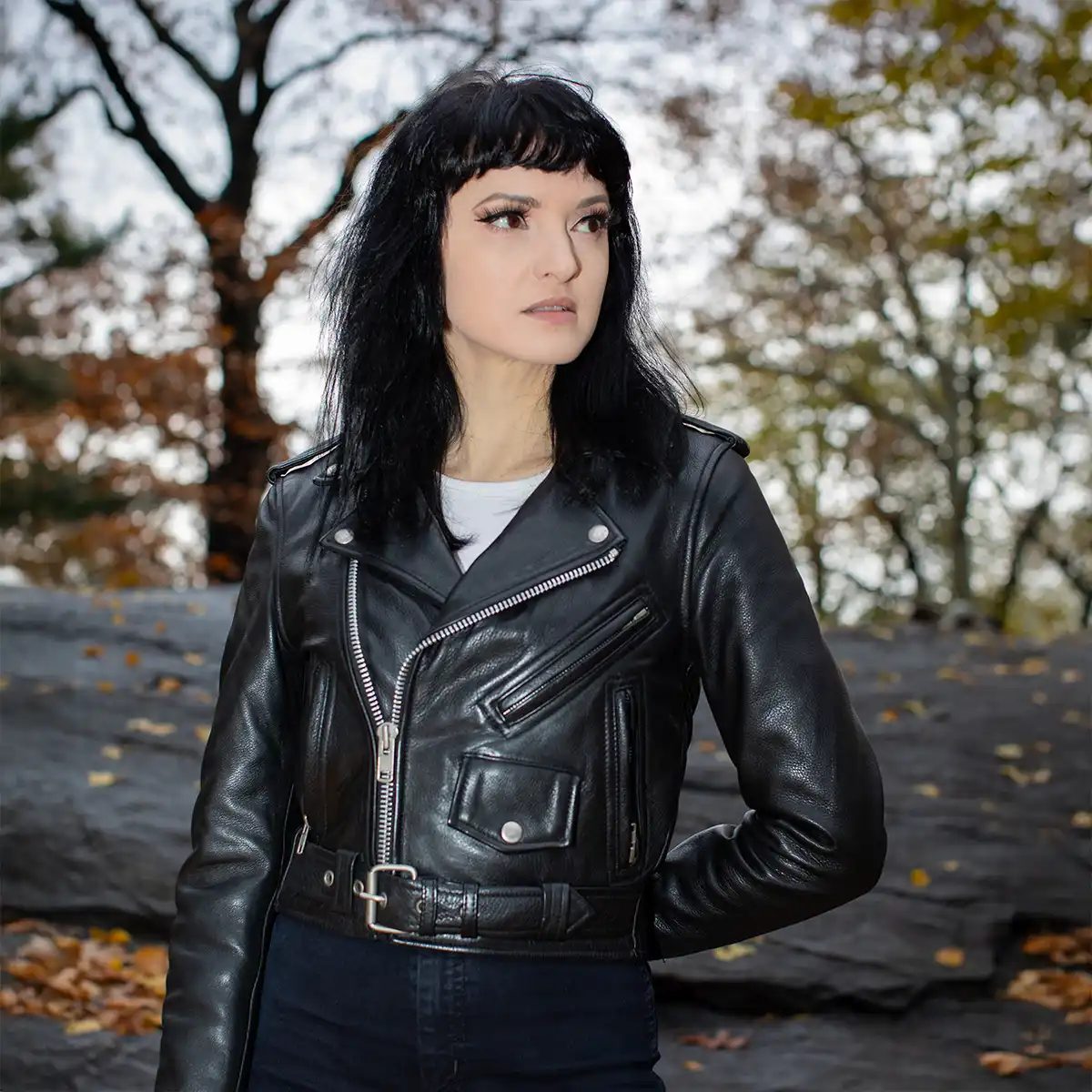 Imogen - Women's Motorcycle Leather Jacket - Image 7