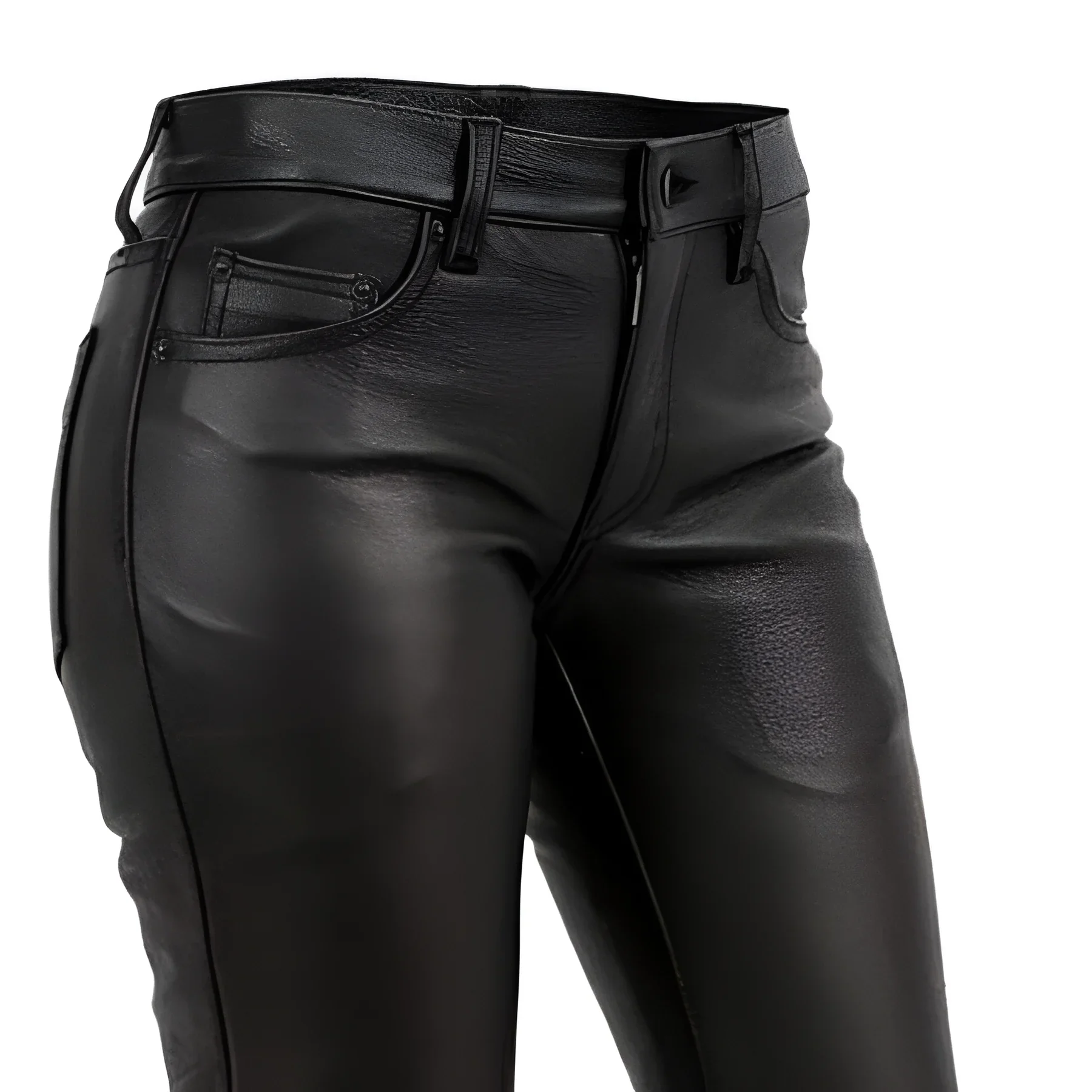 Alexis Women's Leather Pants - Image 4