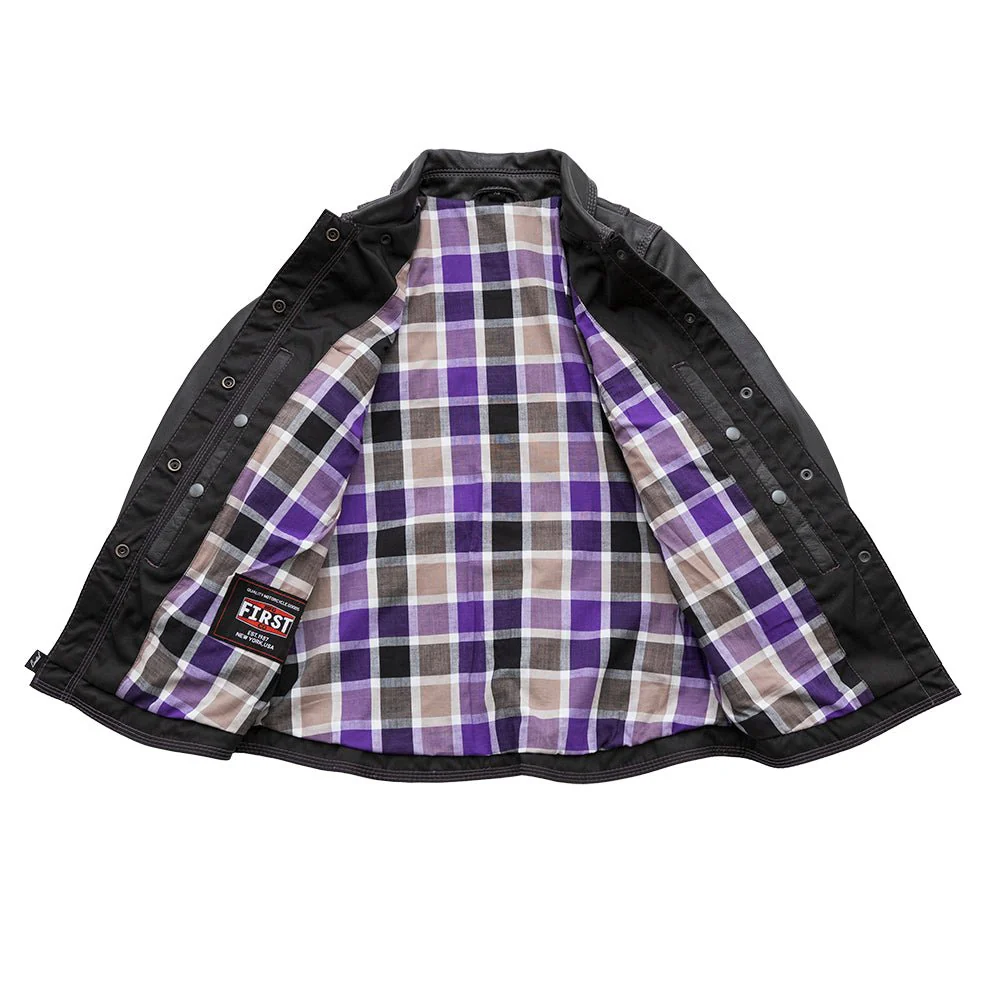 Leela Women's Motorcycle Leather Shirt - Limited Edition - Image 4